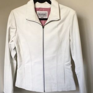 Wilson’s Leather white jacket